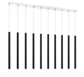 Z-LITE, FOREST LINEAR CHANDELIER, LINEAR LIGHT