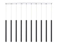 Z-LITE, FOREST LINEAR CHANDELIER, LINEAR LIGHT