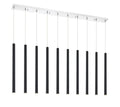 Z-LITE, FOREST LINEAR CHANDELIER, LINEAR LIGHT