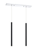 Z-LITE, FOREST LINEAR CHANDELIER, LINEAR LIGHT