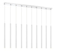 Z-LITE, FOREST LINEAR CHANDELIER, LINEAR LIGHT
