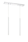 Z-LITE, FOREST LINEAR CHANDELIER, LINEAR LIGHT