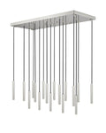 Z-LITE, FOREST LINEAR CHANDELIER, LINEAR LIGHT
