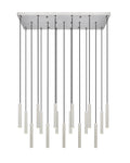 Z-LITE, FOREST LINEAR CHANDELIER, LINEAR LIGHT