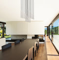 Z-LITE, FOREST LINEAR CHANDELIER, LINEAR LIGHT
