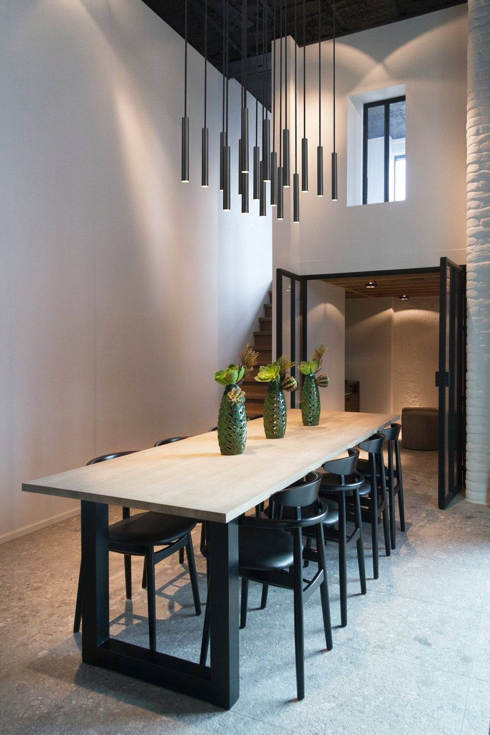 Z-LITE, FOREST LINEAR CHANDELIER, LINEAR LIGHT