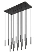 Z-LITE, FOREST LINEAR CHANDELIER, LINEAR LIGHT