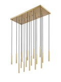 Z-LITE, FOREST LINEAR CHANDELIER, LINEAR LIGHT