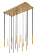 Z-LITE, FOREST LINEAR CHANDELIER, LINEAR LIGHT
