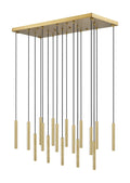 Z-LITE, FOREST LINEAR CHANDELIER, LINEAR LIGHT