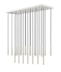 Z-LITE, FOREST LINEAR CHANDELIER, LINEAR LIGHT