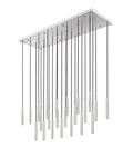Z-LITE, FOREST LINEAR CHANDELIER, LINEAR LIGHT