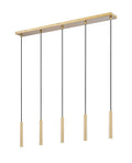 Z-LITE, FOREST LINEAR CHANDELIER, LINEAR LIGHT