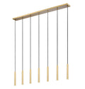 Z-LITE, FOREST LINEAR CHANDELIER, LINEAR LIGHT