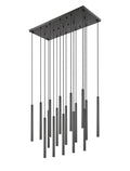Z-LITE, FOREST LINEAR CHANDELIER, LINEAR LIGHT