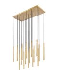 Z-LITE, FOREST LINEAR CHANDELIER, LINEAR LIGHT