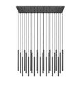 Z-LITE, FOREST LINEAR CHANDELIER, LINEAR LIGHT