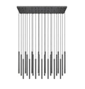 Z-LITE, FOREST LINEAR CHANDELIER, LINEAR LIGHT