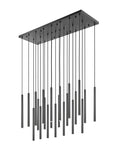 Z-LITE, FOREST LINEAR CHANDELIER, LINEAR LIGHT
