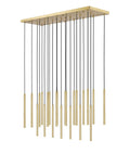 Z-LITE, FOREST LINEAR CHANDELIER, LINEAR LIGHT