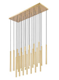 Z-LITE, FOREST LINEAR CHANDELIER, LINEAR LIGHT