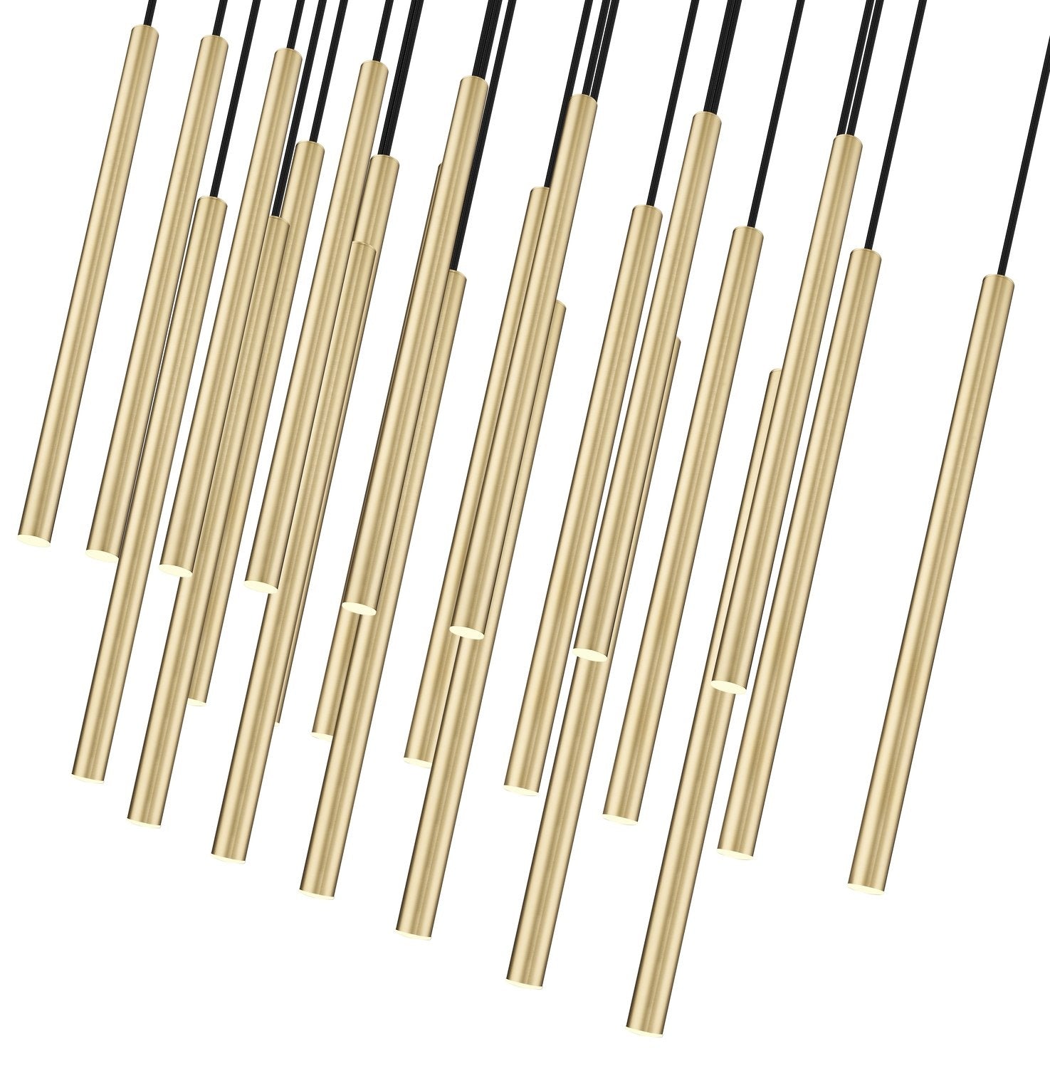 Z-LITE, FOREST LINEAR CHANDELIER, LINEAR LIGHT