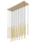 Z-LITE, FOREST LINEAR CHANDELIER, LINEAR LIGHT