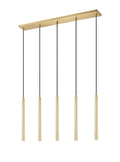 Z-LITE, FOREST LINEAR CHANDELIER, LINEAR LIGHT