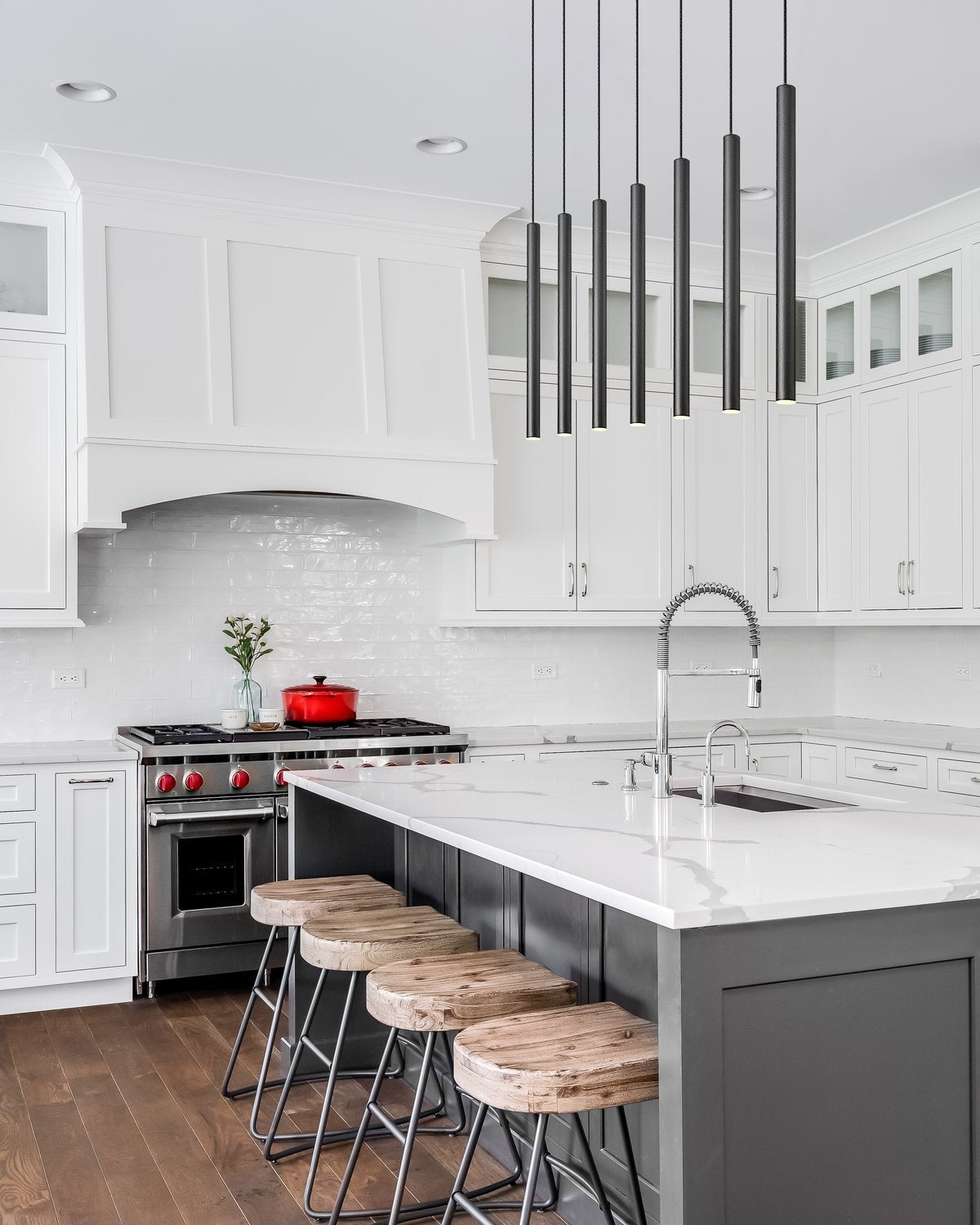 Z-LITE, FOREST LINEAR CHANDELIER, LINEAR LIGHT