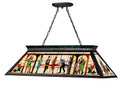 Z-LITE, TIFFANY BILLIARD 4 LIGHT BILLIARD, LINEAR LIGHT