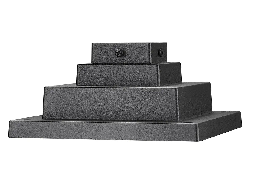 Z-LITE PIER MOUNTS OUTDOOR POSTS +HARWARE | LSQPM-BK - Post