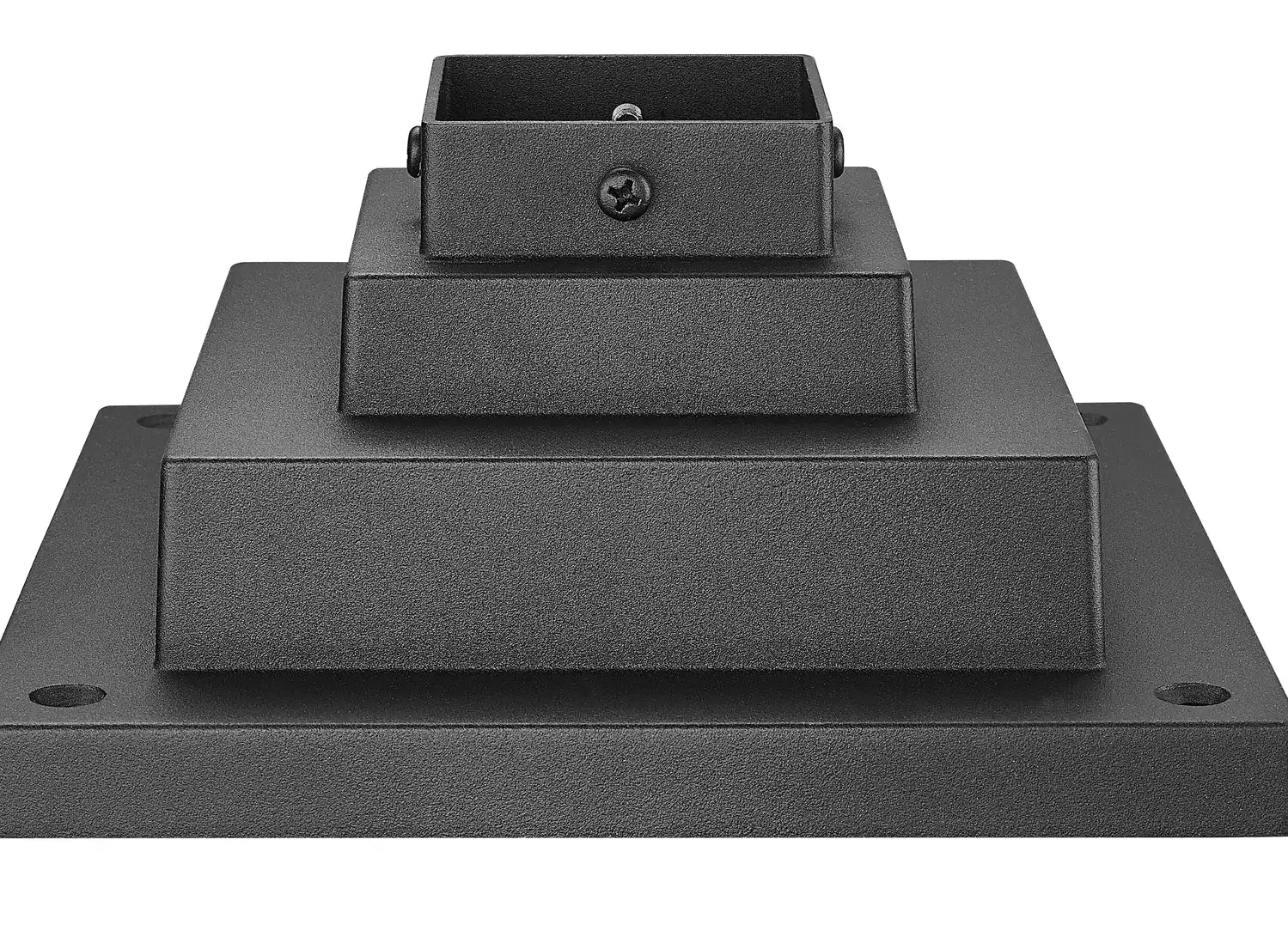 Z-LITE PIER MOUNTS OUTDOOR POSTS +HARWARE | LSQPM-BK - Post