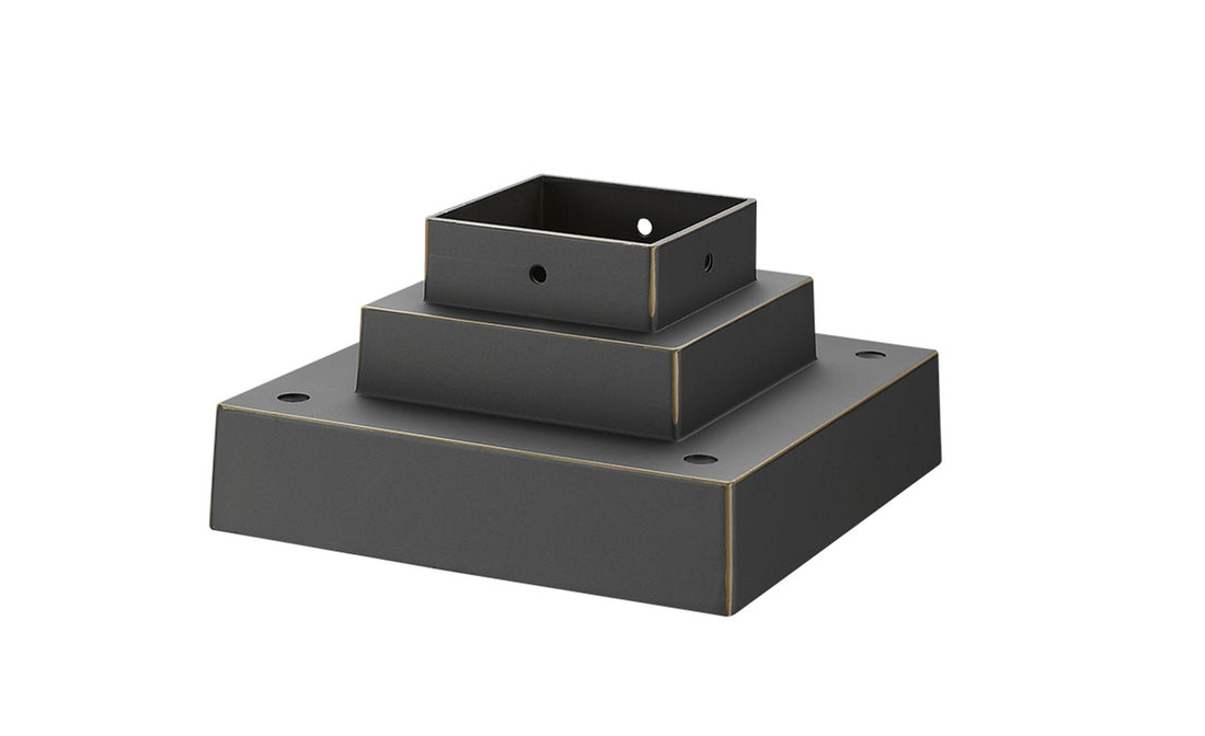 Z-LITE PIER MOUNTS OUTDOOR POSTS + HARDWARE | SQPM-ORB - Post