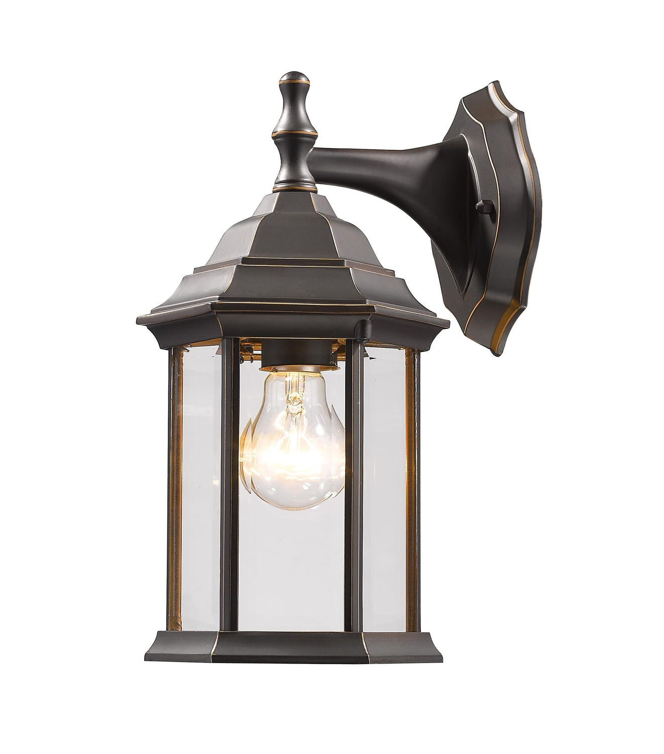 Z-LITE, WATERDOWN OUTDOOR WALL LIGHT, OUTDOOR WALL LIGHTS
