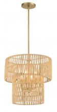 Minka-Lavery 5044-695 - Bungalow Heaven - 4 Light Pendant