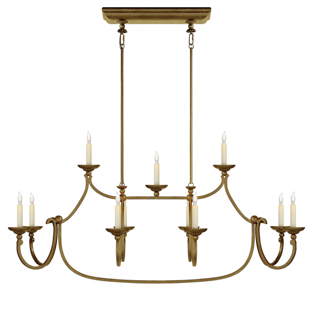 Flemish Large Linear Pendant