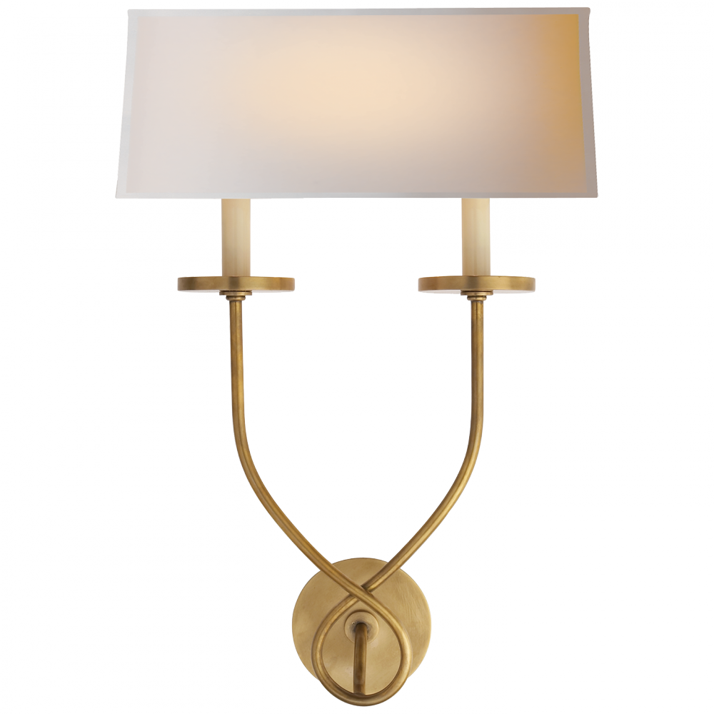 Symmetric Twist Double Sconce