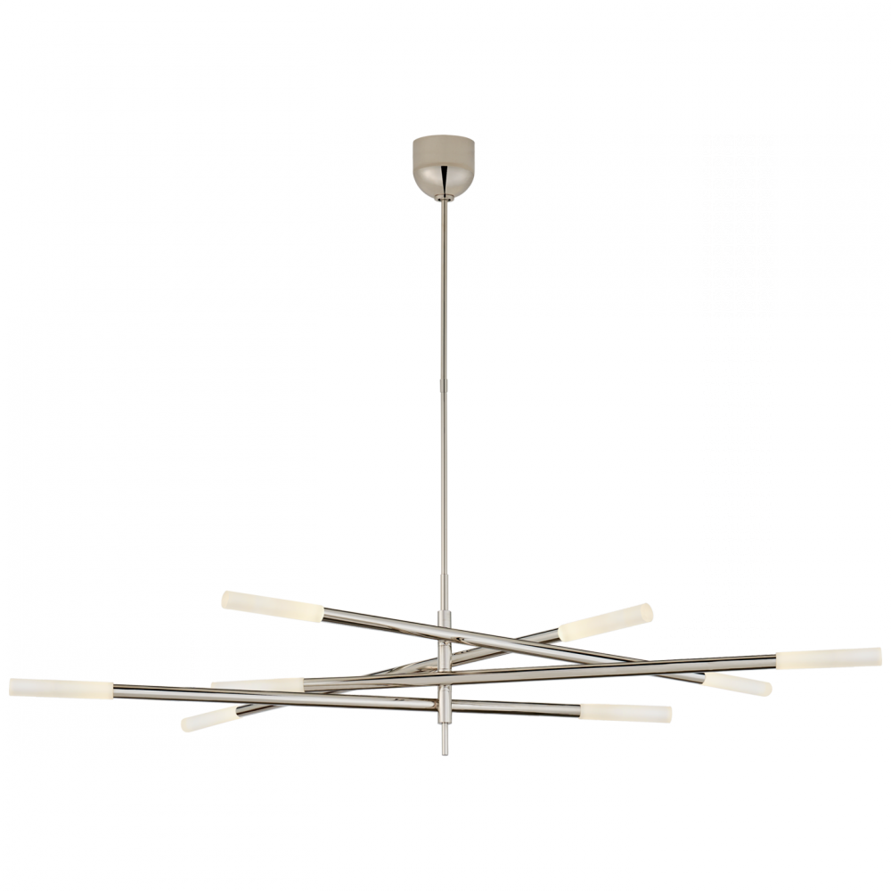 Rousseau Grande Eight Light Articulating Chandelier