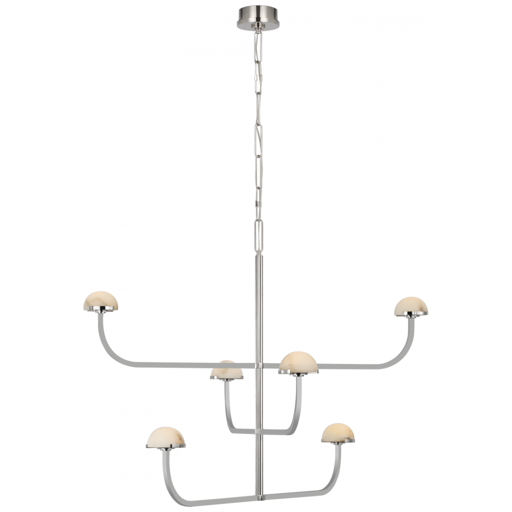 Pedra Three Tier Shallow Chandelier