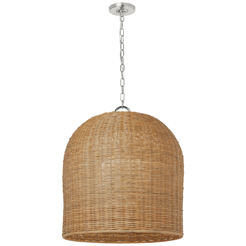 Nancy 25&#34; Woven Hanging Shade