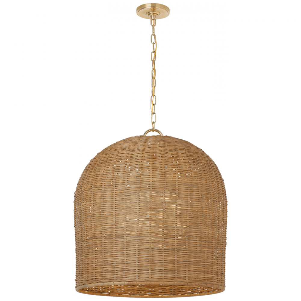 Nancy 25&#34; Woven Hanging Shade