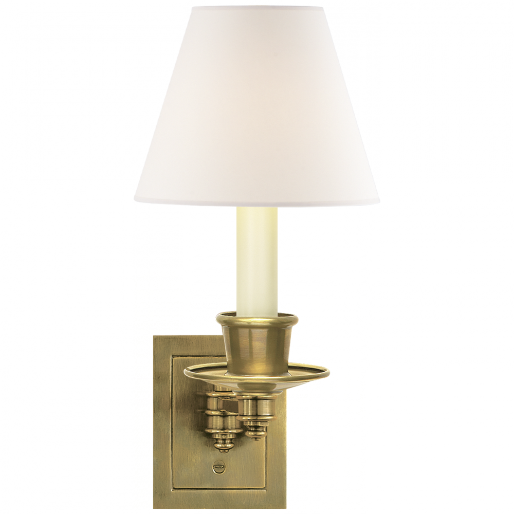 Single Swing Arm Sconce