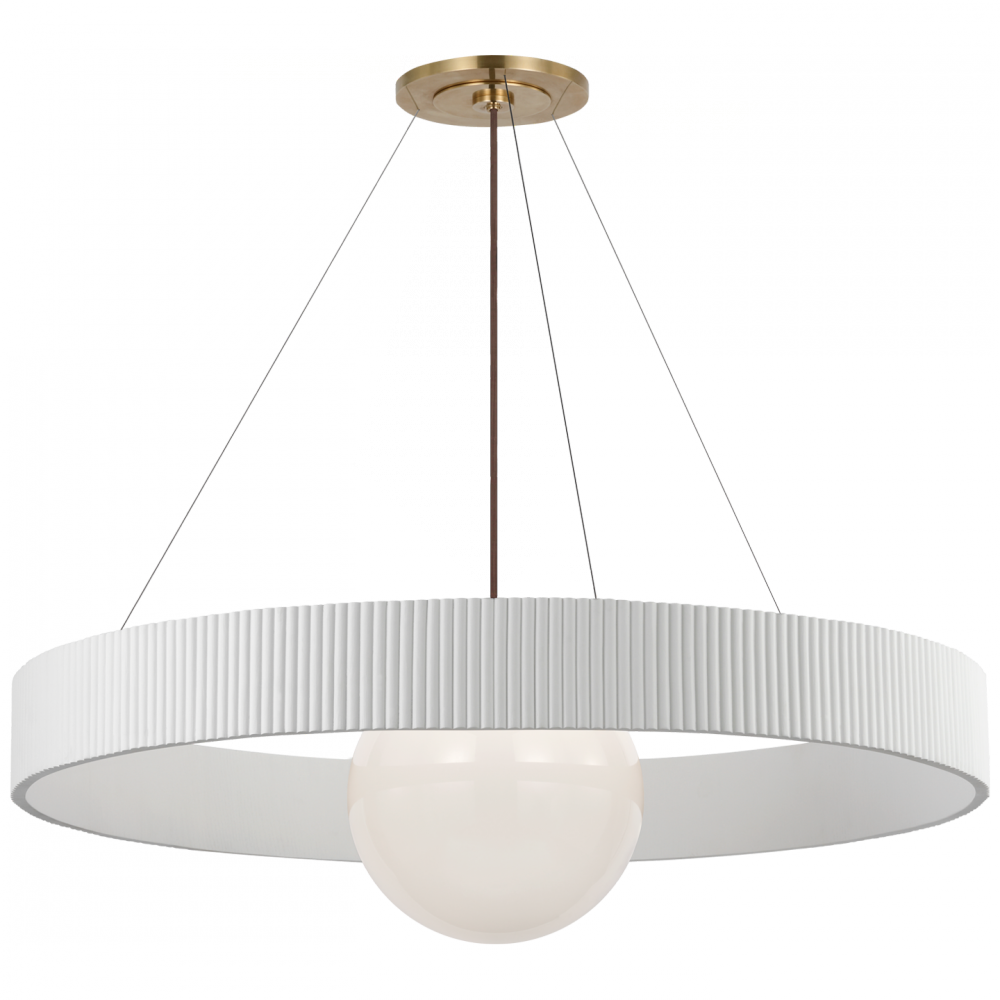 Arena 53&#34; Ring and Globe Chandelier