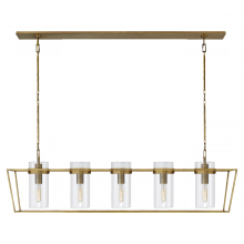Visual Comfort & Co. Signature Collection S 5177HAB-CG - Presidio Large Linear Lantern