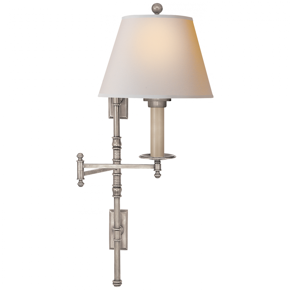 Dorchester Double Backplate Swing Arm