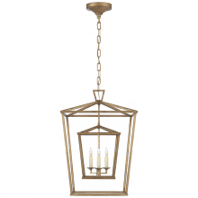 Visual Comfort & Co. Signature Collection RL CHC 2178GI - Darlana Medium Double Cage Lantern