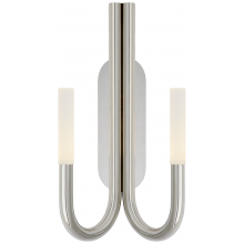 Visual Comfort & Co. Signature Collection RL KW 2283PN-EC - Rousseau Double Wall Sconce