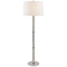 Visual Comfort & Co. Signature Collection RL RL 1090PN-L - Barrett Large Knurled Floor Lamp