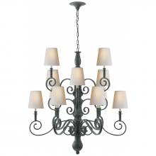 Visual Comfort & Co. Signature Collection RL TOB 5201DG-NP - Lillie Road Medium Chandelier