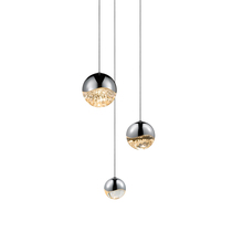 Sonneman 2914.01-AST - 3-Light Round Assorted LED Pendant